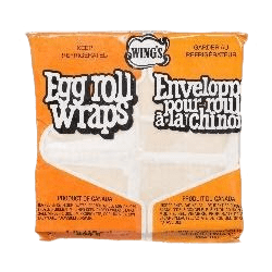 Pack of egg roll wraps